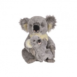 Peluche Koala avec Bébé 28 cm